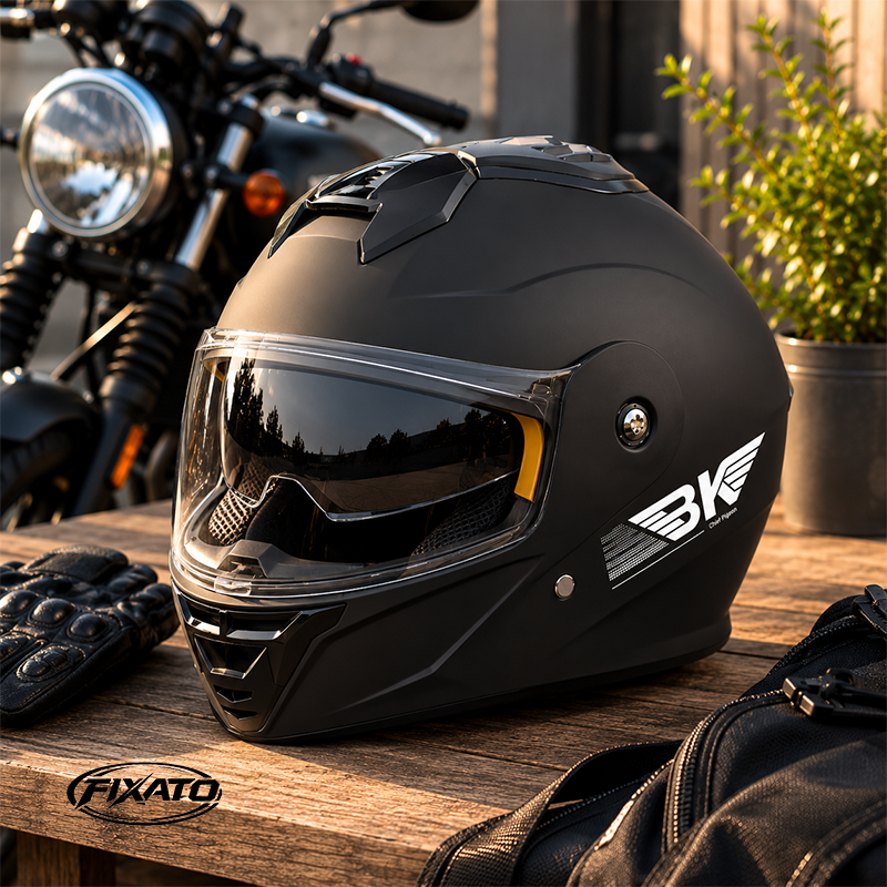 Casca Moto Scuter Flip up Enduro Cross ATV FIXATO
