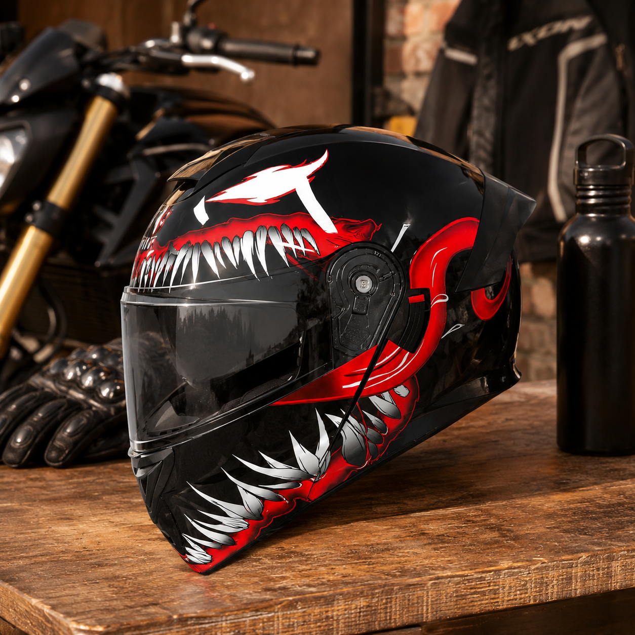 Casca Moto Scuter Flip-Up ATV Cross FIXATO