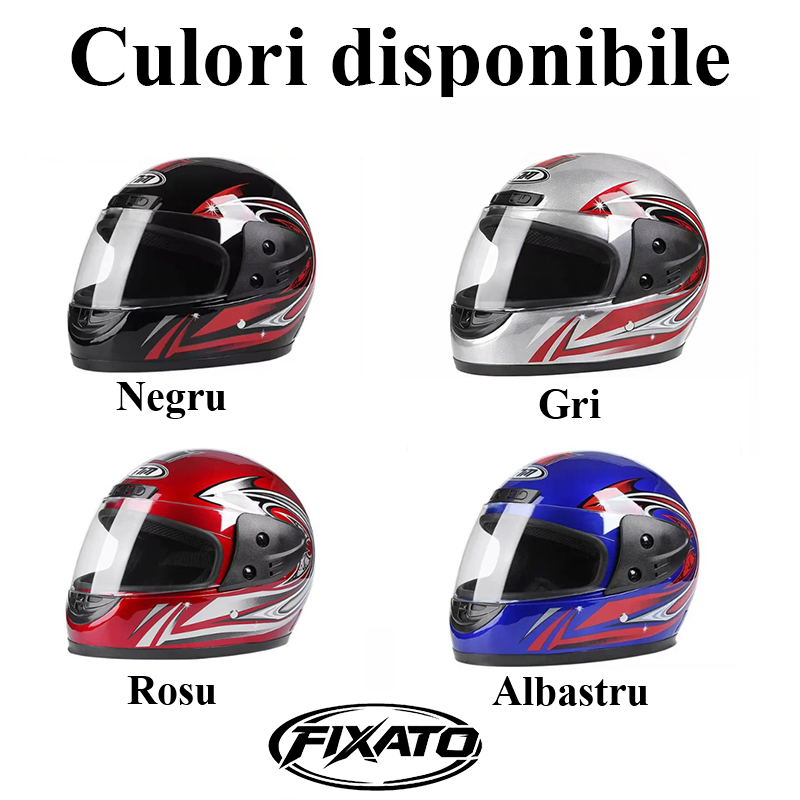 Casca Full Face FIXATO Diverse culori