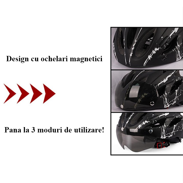 Moduri de folosinta Casca de protectie pentru Bicicleta FIXATO