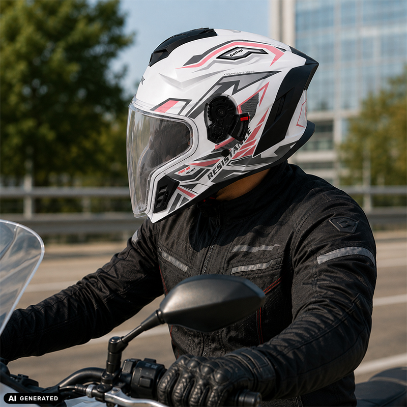 Casca Moto Scuter Full Face Integrala FIXATO Raptor