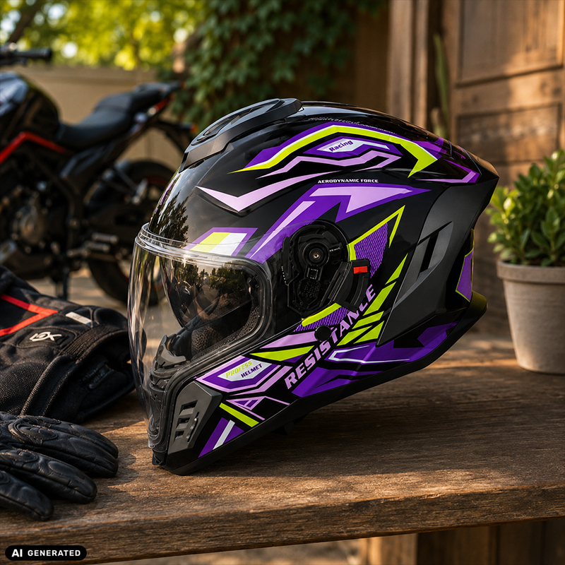 Casca Moto Scuter Integrala Full Face FIXATO Raptor