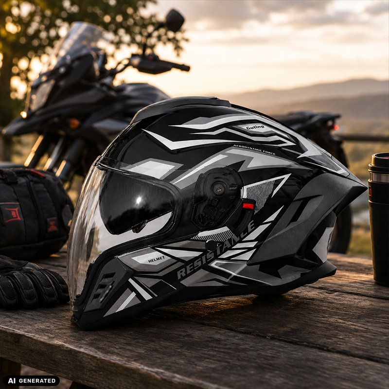 Casca Moto Scuter Integrala Full Face FIXATO Raptor